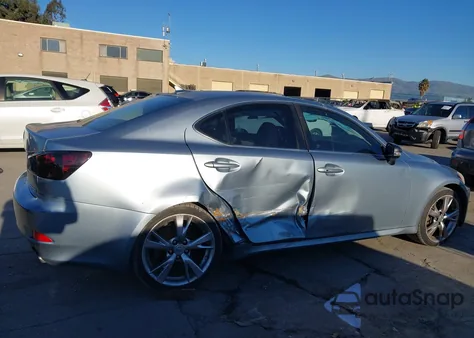 2009 Lexus Is 250 from USA, damaged, VIN JTHBK262595100407